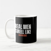 Mug Les vrais Hommes Sentent Comme Barbeque Funny Gril (Gauche)