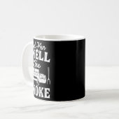 Mug Les vrais hommes sentent la fumée - Pitmaster Bbq (Devant gauche)