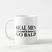 Mug Les vrais hommes vont chauds (Gauche)