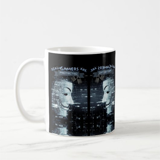 Mug Les vrais joueurs sont protégés (Gauche)