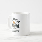 Mug Les week-ends sont faits pour l'aventure (Devant gauche)