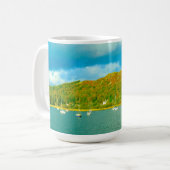 Mug Les yachts Lake Windermere à Cumbria (Devant gauche)