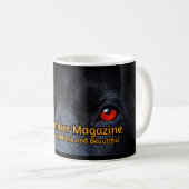 Mug Les yeux de chien du magazine de la Chambre (Devant droit)