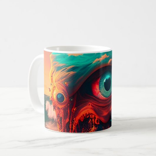 Mug Les yeux sanglants (Devant gauche)