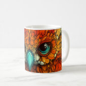 Mug Les yeux sont grands et expressifs, Aigle (Devant droit)