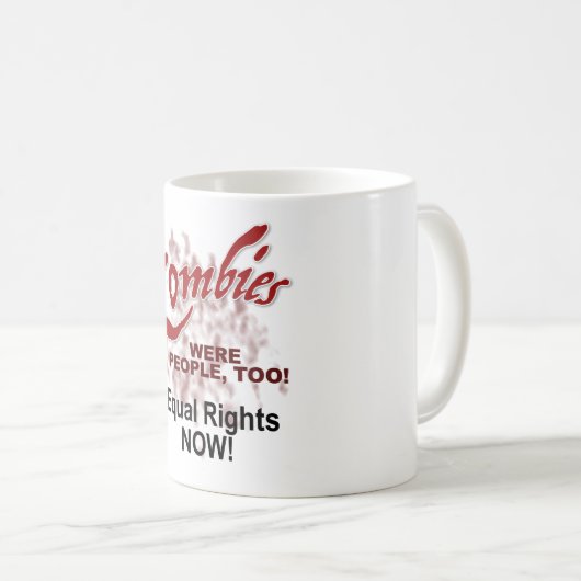 Mug les zombies étaient aussi des gens (Devant droit)