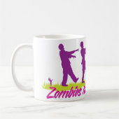 Mug Les zombis détestent les aliments de préparation (Gauche)