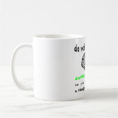 MUG LES ZOMBIS MANGENT LE T-SHIRTS ET LES CADEAUX DE (Gauche)
