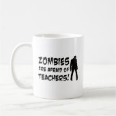 Mug Les zombis ont peur des professeurs (Gauche)