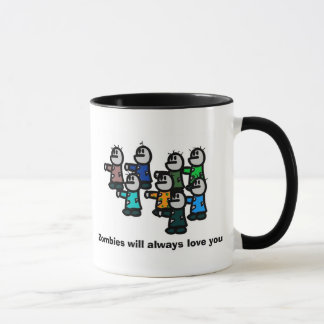 Mug Les zombis vous aimeront toujours