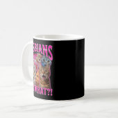 Mug Lesbians Eat What_ Funny Cat Rude Gay Pride Lgbtq  (Devant gauche)
