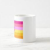 Mug Lesbienne Dawn Pride Femmes qui aiment les femmes (Centre)