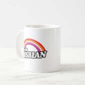Mug Lesbienne et fière (Devant gauche)
