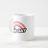 Mug Lesbienne - Né.e comme ça (Devant gauche)