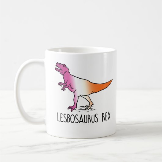 Mug Lesbosaurus Rex (Gauche)