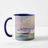 Mug "L'escadron blanc" United States Navy, 1893 (Gauche)