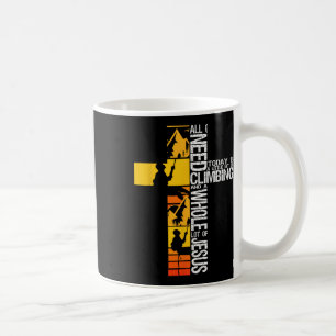 Mug L'escalade Jésus est mon roc grimpeur chrétien B