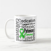 Mug Lésion cérébrale traumatique de collage de (Gauche)