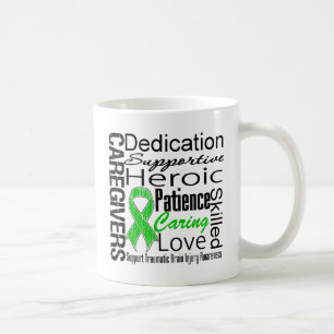 Mug Lésion cérébrale traumatique de collage de
