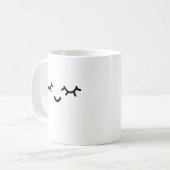 Mug Lésions oculaires endormies, réveillez-moi (Devant gauche)