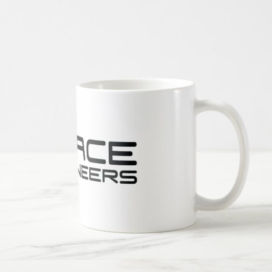 Mug L'espace machine le logo blanc classique de Se de (Droite)