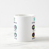 Mug L'espace nous fait nous poser des questions (Centre)