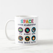 Mug L'espace nous fait nous poser des questions (Gauche)