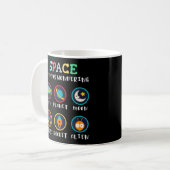 Mug L'espace nous fait nous poser des questions (Devant gauche)