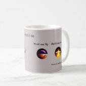 Mug L'espace+Tasse de méta de Q Sirius (Devant droit)