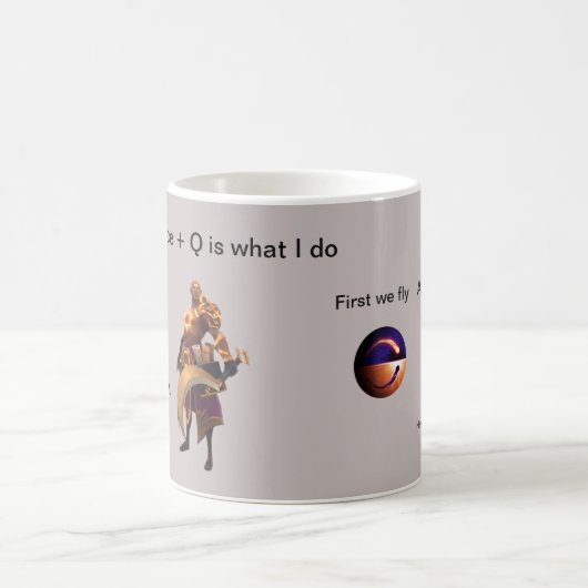 Mug L'espace+Tasse de méta de Q Sirius (Centre)