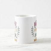 Mug L'espérance est plus forte que la citation d'espér (Centre)