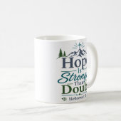 Mug L'espérance est plus forte que le doute Inspiratio (Devant droit)