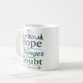 Mug L'espérance est plus forte que le doute Inspiratio (Devant gauche)