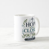 Mug L'espérance est plus proche que vous ne le pensez (Devant droit)