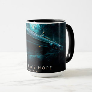 Mug L'espoir d'Aurora, voyage cosmique par Xzendor7