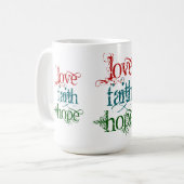 MUG L'ESPOIR DE LA FOI AMOUR (Devant gauche)