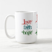 MUG L'ESPOIR DE LA FOI AMOUR (Gauche)