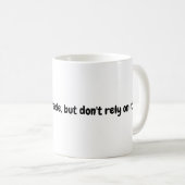 Mug L'espoir d'une boule miracle (Devant droit)