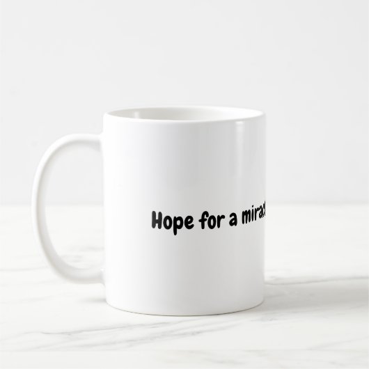 Mug L'espoir d'une boule miracle (Gauche)