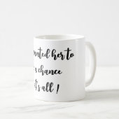 Mug L'espoir d'une mère dans chaque gorgée (Devant droit)