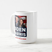 Mug L'espoir électoral de Biden Harris 2020, avec une (Devant gauche)