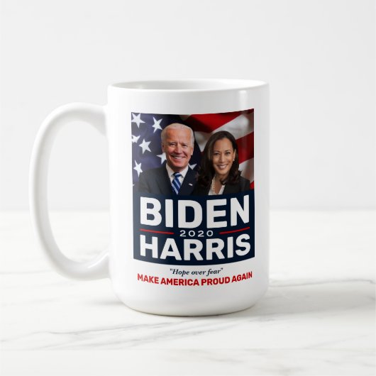 Mug L'espoir électoral de Biden Harris 2020, avec une (Gauche)