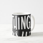 Mug L'Espoir Facilite Tout - Citation Inspirationnelle (Devant droit)