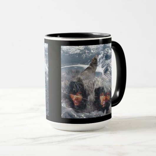 Mug L'esprit autochtone en Alaska (Devant droit)