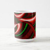 Mug L'esprit d'amour et d'espoir Abstrait 3D Rainbowar (Centre)