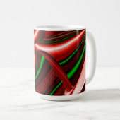 Mug L'esprit d'amour et d'espoir Abstrait 3D Rainbowar (Devant droit)