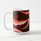 Mug L'esprit d'amour et d'espoir Abstrait 3D Rainbowar (Gauche)