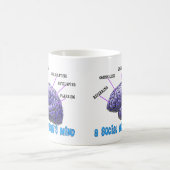 Mug L'esprit d'assistant social de l'assistant social (Centre)