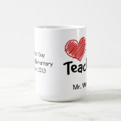 Mug L'esprit de l'école Aimer mon enseignant (Centre)