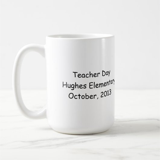 Mug L'esprit de l'école Aimer mon enseignant (Gauche)